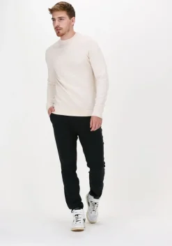 donkerblauwe plain pantalon josh 315