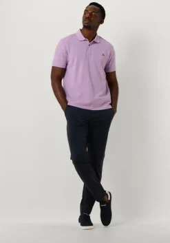 donkerblauwe plain pantalon josh 315