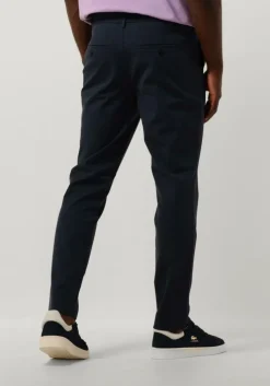 donkerblauwe plain pantalon josh 315