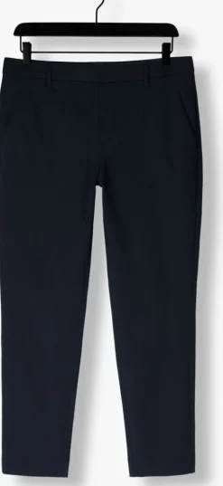 donkerblauwe plain pantalon josh 315