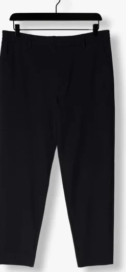 donkerblauwe plain pantalon theo pl