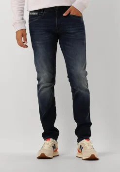donkerblauwe pme legend slim fit jeans skyrak