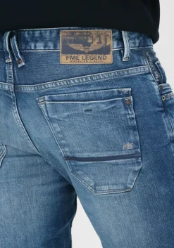 donkerblauwe pme legend straight leg jeans skymaster
