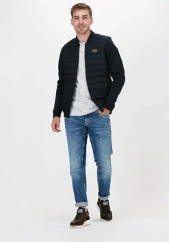 donkerblauwe pme legend straight leg jeans skymaster