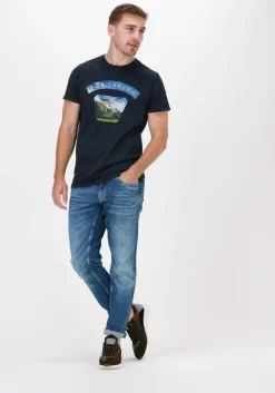 donkerblauwe pme legend straight leg jeans skymaster