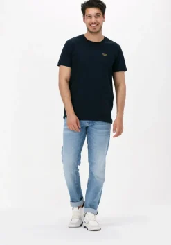 donkerblauwe pme legend t-shirt short sleeve r-neck guyver tee