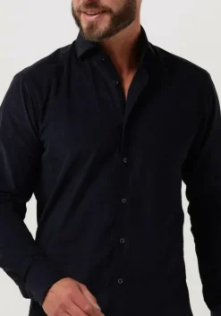 donkerblauwe porto milano klassiek overhemd lagos