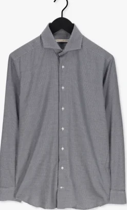 donkerblauwe porto milano klassiek overhemd lagos