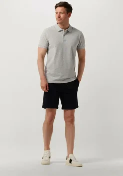 donkerblauwe profuomo korte broek trousers 845 short