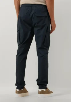 donkerblauwe pure path cargobroeken cargo pants with cords