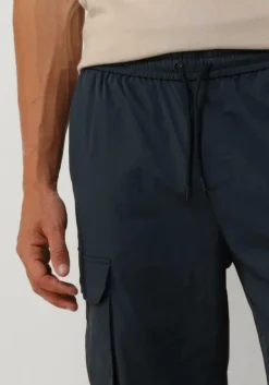 donkerblauwe pure path cargobroeken cargo pants with cords