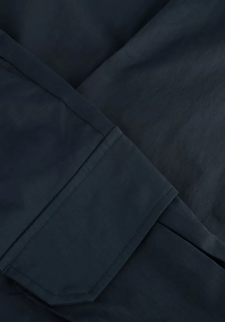 donkerblauwe pure path cargobroeken cargo pants with cords