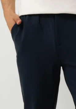 donkerblauwe pure path pantalon punta pants with pockets