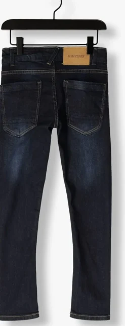 donkerblauwe raizzed skinny jeans southampton