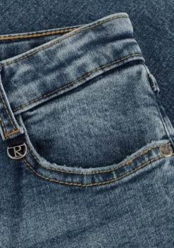 donkerblauwe retour straight leg jeans celeste
