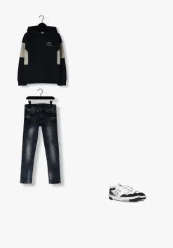 donkerblauwe retour sweater rick