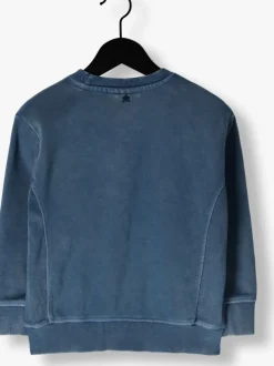 donkerblauwe retour sweater pepijn