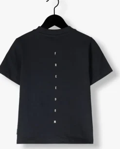 donkerblauwe retour t-shirt randy