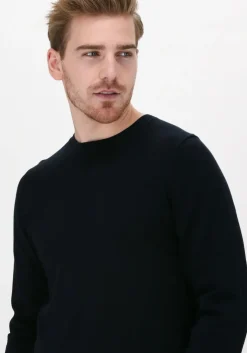 donkerblauwe saint steve trui bart