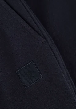 donkerblauwe scotch & soda joggingbroek logo sweatpant