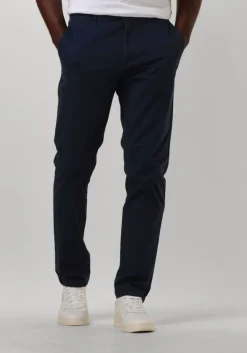 donkerblauwe scotch & soda chino stuart stretch cotton chino