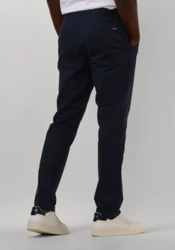 donkerblauwe scotch & soda chino stuart stretch cotton chino
