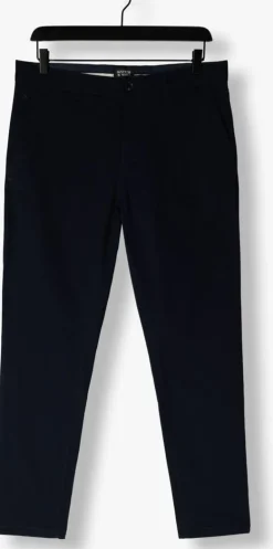 donkerblauwe scotch & soda chino stuart stretch cotton chino
