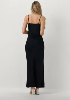 donkerblauwe selected femme maxi jurk slftalia-lena