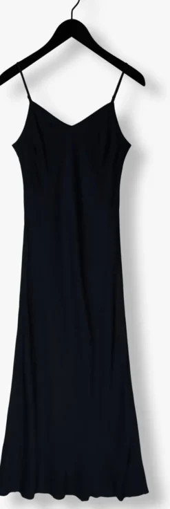 donkerblauwe selected femme maxi jurk slftalia-lena