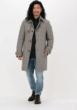 donkerblauwe selected homme casual overhemd regrick-soft shirt