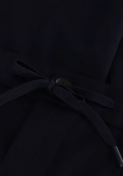 donkerblauwe selected homme pantalon slh190-reg tapered leroy pleat pant