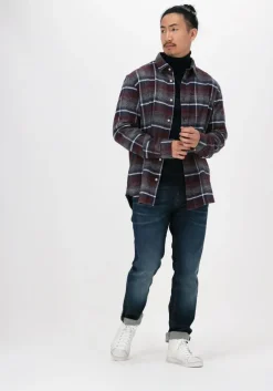 donkerblauwe selected homme coltrui slhberg roll neck noos