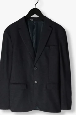 donkerblauwe selected homme colberts slhslim-reed wool blz