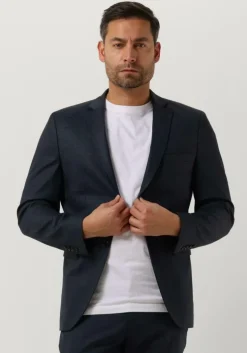 donkerblauwe selected homme colberts slhslim-state flex bl str blz