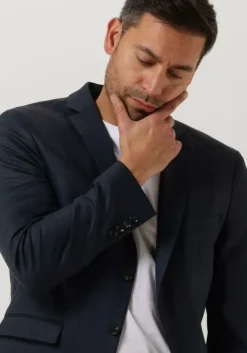 donkerblauwe selected homme colberts slhslim-state flex bl str blz