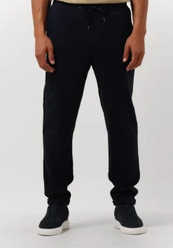 donkerblauwe selected homme joggingbroek slimtapered-selby sweat flex pant b