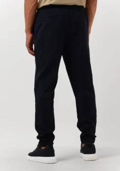 donkerblauwe selected homme joggingbroek slimtapered-selby sweat flex pant b