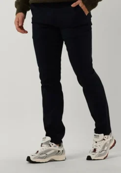 donkerblauwe selected homme chino slh175-slim new miles flex pant noos