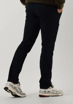 donkerblauwe selected homme chino slh175-slim new miles flex pant noos
