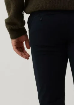 donkerblauwe selected homme chino slh175-slim new miles flex pant noos