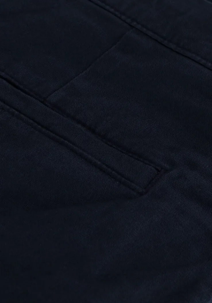 donkerblauwe selected homme korte broek slhreglar bil flex shorts noos