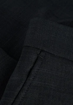 donkerblauwe selected homme pantalon slhslim-state flex bl str trs