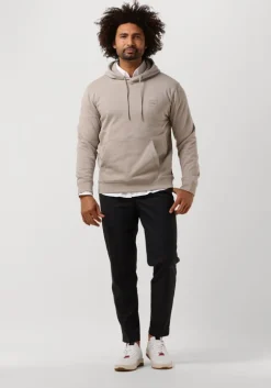 donkerblauwe selected homme pantalon slimtape-marlow mix pant