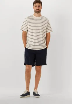 donkerblauwe selected homme korte broek slhregular-leroy sun shorts