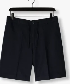 donkerblauwe selected homme korte broek slhregular-leroy sun shorts