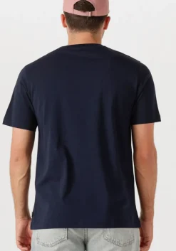 donkerblauwe shiwi t-shirt men liam regular t-shirt blue tides