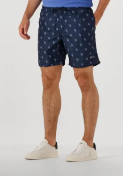 donkerblauwe shiwi zwembroeken men mike swim shorts 7 inch sketched coral