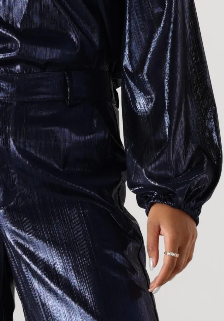 donkerblauwe studio amaya wijde broek anna