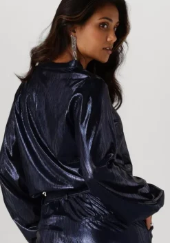 donkerblauwe studio amaya blouses luna