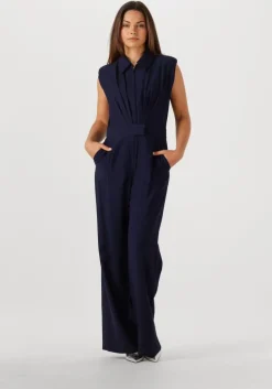 donkerblauwe suncoo jumpsuit tori